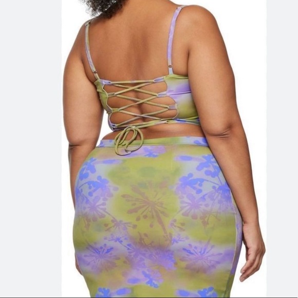 Miaou Venus Corset in Mudd Print - Picture 3 of 6